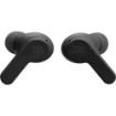 Picture of JBL Wave Beam wireless headphones in black color.