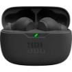 Picture of JBL Wave Beam wireless headphones in black color.