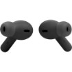 Picture of JBL Wave Beam wireless headphones in black color.