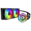 Изображение Жидкостная система охлаждения Cooler Master 240 ATMOS ARGB Liquid Cooler MLX-D24M-A25PZ-R1.