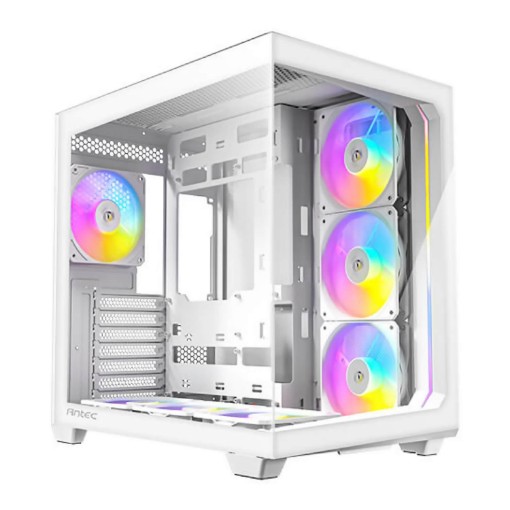 Изображение Корпус компьютера Antec C5 ARGB белого цвета.