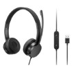 Изображение Наушники Lenovo USB-A проводные стерео наушники наушники On-Ear 4XD1K18260.