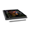 Picture of A Lenovo Yoga 7-14IML9 laptop with a touch screen - Storm Grey color - includes a Lenovo® Digital Pen in the package.
