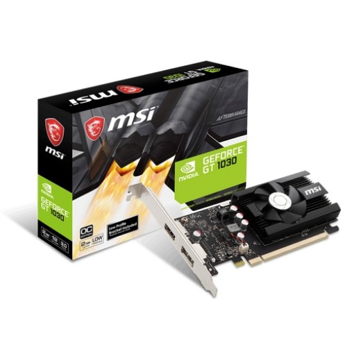 Изображение Видеокарта MSI GeForce® GT 1030 4GD4 LP OC.