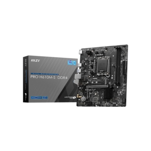 Изображение Материнская плата MSI PRO H610M-S DDR4.