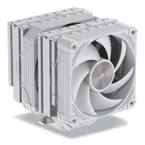 תמונה של קירור למעבד Coolleo Etian P60T Performance Edition V2 White CPU Cooler