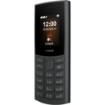 Picture of NOKIA 105 DS 4G TA-1546 mobile phone - Black color.