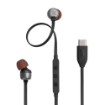 Изображение Наушники JBL In Ear Tune T310C Type-C черного цвета.