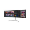 תמונה של מסך מחשב LG 49" DQHD 144Hz 5ms USB-C IPS Curved Monitor 49BQ95C-W