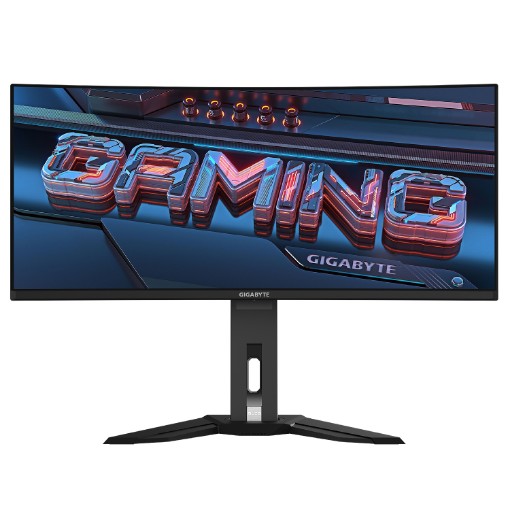 Изображение Игровой монитор Gigabyte 34" OLED WQHD 240 Гц 0,03 мс 1800R MO34WQC2 для игр.