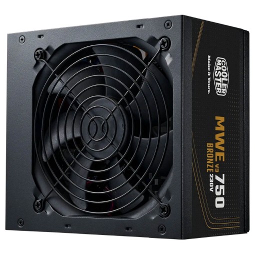 תמונה של ספק כוח CoolerMaster 750W MWE V3 230V (ATX 3.1) Bronze MPE-7501-ACABW-3B