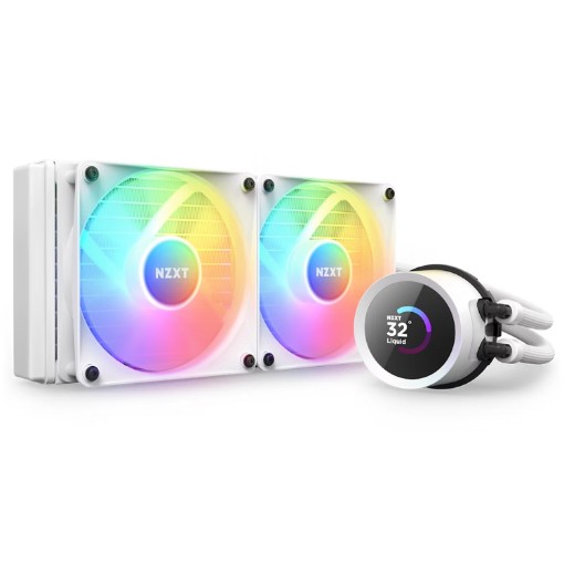 תמונה של קירור נוזלי NZXT Kraken 240 RGB AIO with LCD Display RL-KR240-B1
