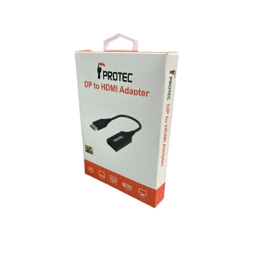 Изображение Переходник DP-мужчина к HDMI-женщина 4K DM128 - PROTEC.
