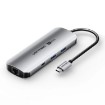 Изображение Адаптер Vention TQMHB USB-C серого цвета.
