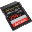 Изображение Карта памяти SanDisk Extreme PRO SDXC UHS-I U3 V30 объемом 256 ГБ, модель SDSDXXD-256G-GN4IN.