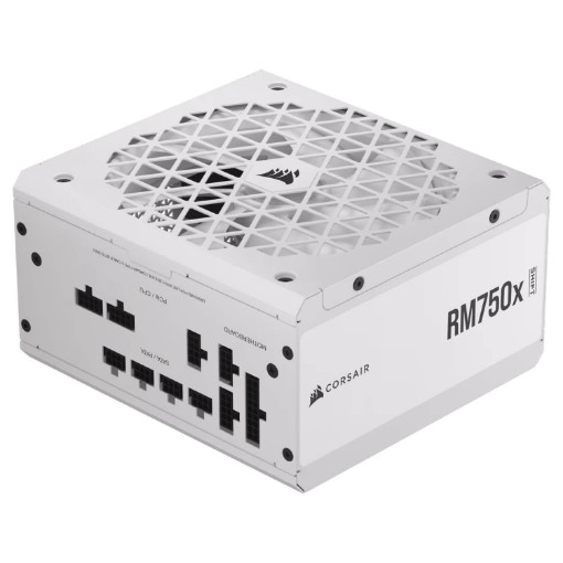 תמונה של ספק כוח Corsair PSU 750W RM750x SHIFT 80+ Gold Fully Modular White CP-9020273-EU