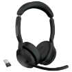 Изображение Беспроводные накладные наушники с встроенным микрофоном Jabra Evolve2 55 MS USB-A Stereo.