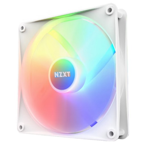Изображение Вентилятор корпуса NZXT F140 RGB Core 140 мм белый.