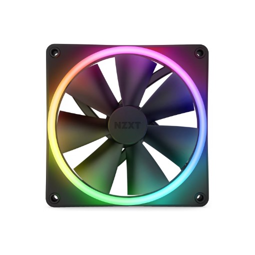 Изображение Вентилятор корпуса NZXT F140 RGB Duo 140 мм черный.