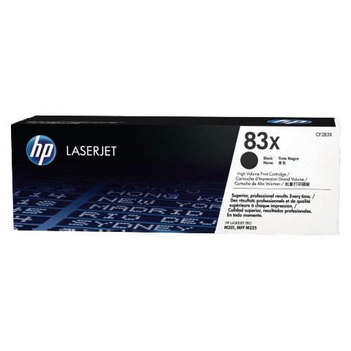 תמונה של מחסנית טונר HP 83X שחור תפוקה גבוהה למדפסות לייזר - מקורי