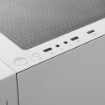 Изображение Корпус компьютера GAMDIAS TALOS E3 MESH WH Mid-Tower белый с 3 ARGB вентиляторами и защитой от пыли.