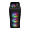 תמונה של מארז מחשב GAMDIAS AURA GC2 V2 ATX עם 4 מאווררי ARGB