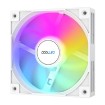 Изображение Вентилятор Coolleo 120mm PWM ARGB белого цвета.