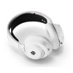 Изображение Беспроводные наушники с оголовьем для игр SteelSeries Arctis Nova 7X белого цвета.