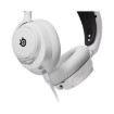 Изображение Беспроводные наушники с оголовьем для игр SteelSeries Arctis Nova 7X белого цвета.