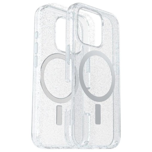 תמונה של כיסוי OtterBox Symmetry Clear MagSafe לאייפון 16 פרו בצבע Stardust Clear