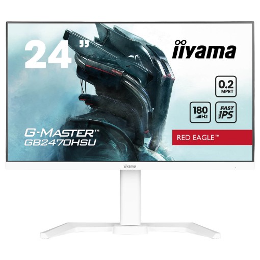 תמונה של מסך מחשב לגיימינג IIYAMA 23.8" G-Master IPS FHD 180Hz 0.2ms White GB2470HSU-W6