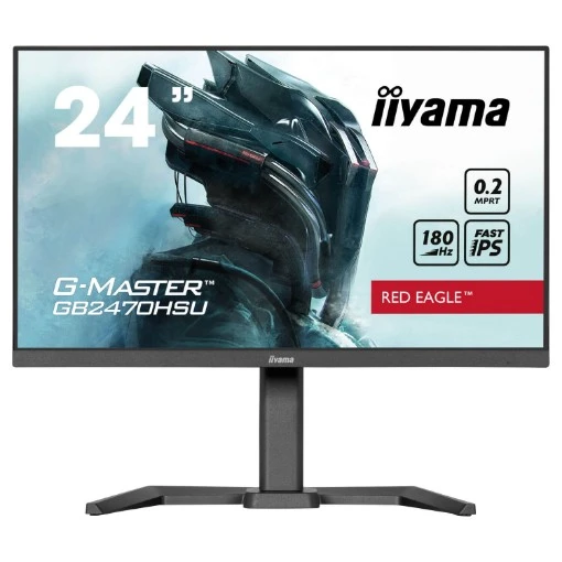 תמונה של מסך מחשב לגיימינג IIYAMA 23.8" G-Master IPS FHD 180Hz 0.2ms GB2470HSU-B6