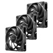 Изображение Вентиляторы для корпусов Antec Tranquil 120mm PWM x3 черного цвета.