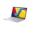 Изображение Ноутбук Asus Vivobook 15 X1504VA-BQ629W серебристого цвета.