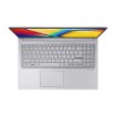 Изображение Ноутбук Asus Vivobook 15 X1504VA-BQ629W серебристого цвета.