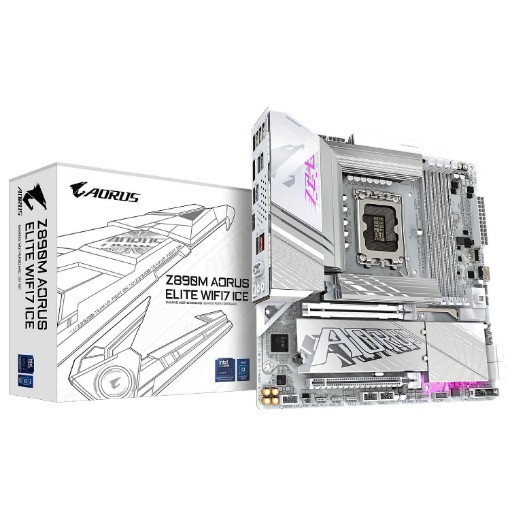 Изображение Материнская плата Gigabyte Z890M AORUS ELITE WiFi7 ICE.