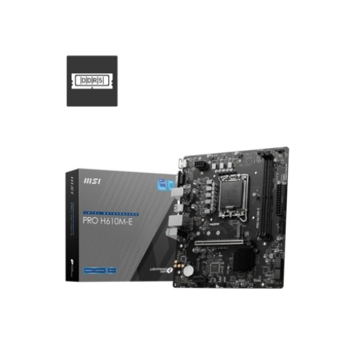תמונה של לוח אם MSI PRO H610M-E DDR5