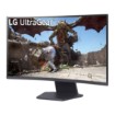 Изображение Игровой изогнутый монитор LG 32GS60QC-B размером 31,5" QHD IPS 180Hz.