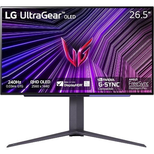 Изображение Игровой монитор LG 27GS95QE-B размером 27" QHD OLED 240Hz.