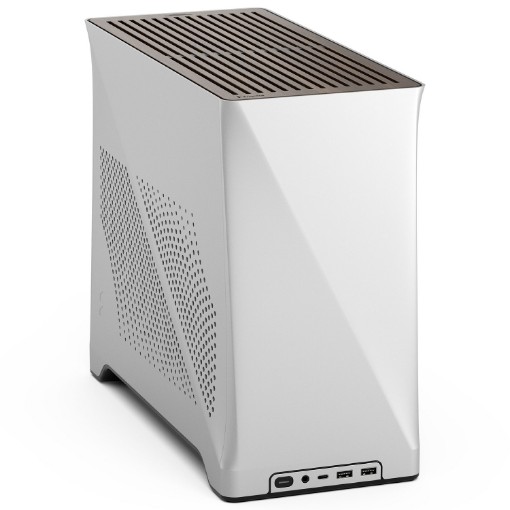 Изображение Корпус компьютера Fractal Design Era 2 серебристого цвета.