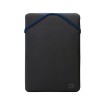 תמונה של תיק מעטפה Laptop Sleeve HP Prot Rev 14 בצבע שחור/כחול.