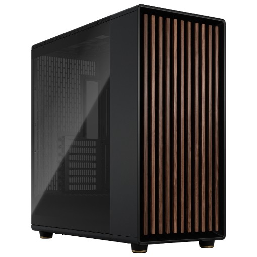 Изображение Корпус компьютера Fractal Design North XL черного цвета с темным стеклом.