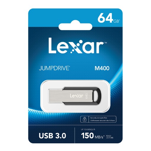 תמונה של כונן פלאש Lexar M400 USB 3.0 בנפח 64GB