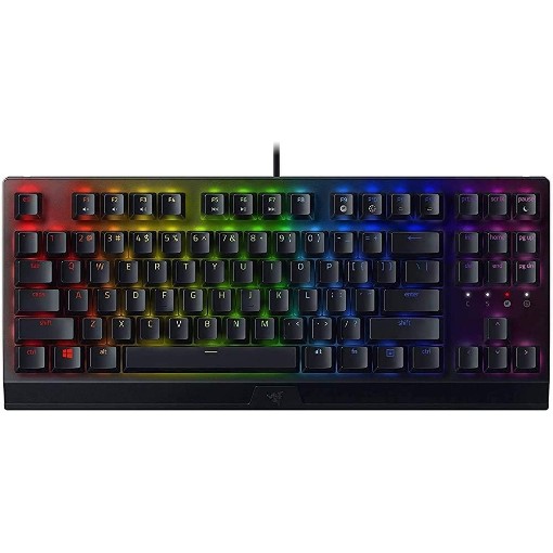 תמונה של מקלדת מכנית לגיימינג Razer BlackWidow V3 Tenkeyless בצבע שחור