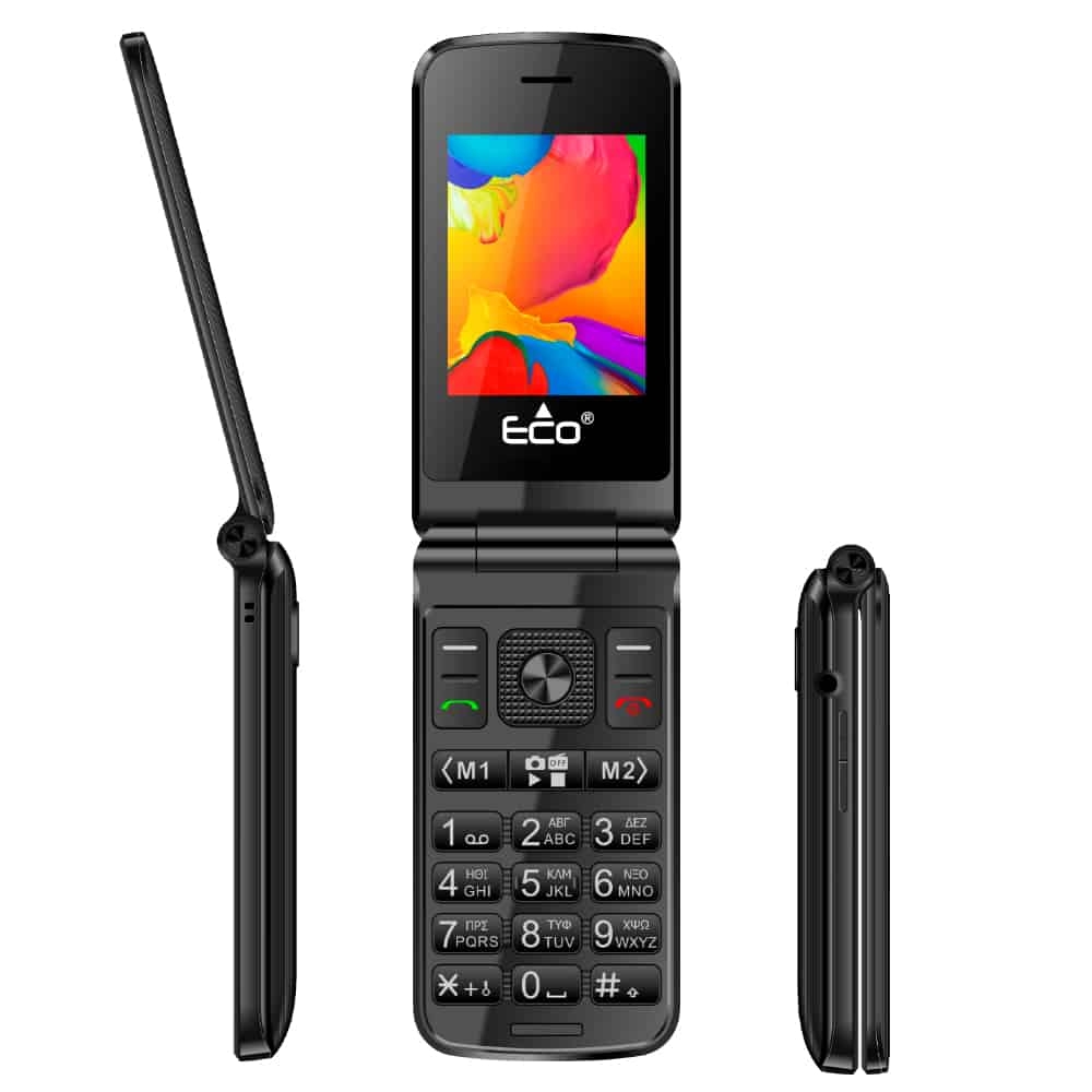 Мобильный телефон-раскладушка 4G ECO Flip 4g. - 1PC.co.il