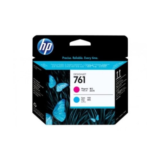 תמונה של ראש דיו כחול+אדום HP 761 CH646A