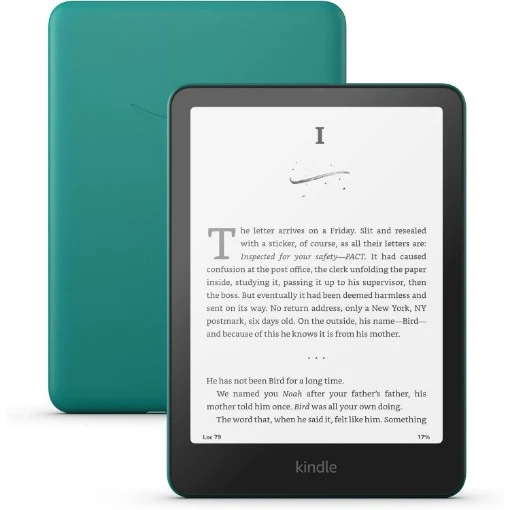 Изображение Электронная книга Amazon Kindle Paperwhite Signature Edition 32GB в цвете Metallic Jade.