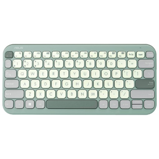 Изображение Беспроводная клавиатура Asus Marshmallow KW100 Green Tea Latte.