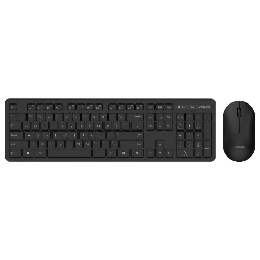 Изображение Беспроводной набор клавиатуры и мыши Asus CW100 на иврите/английском.