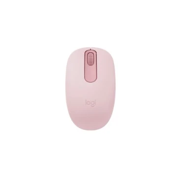 תמונה של עכבר אלחוטי Logitech M196 Bluetooth בצבע ורוד